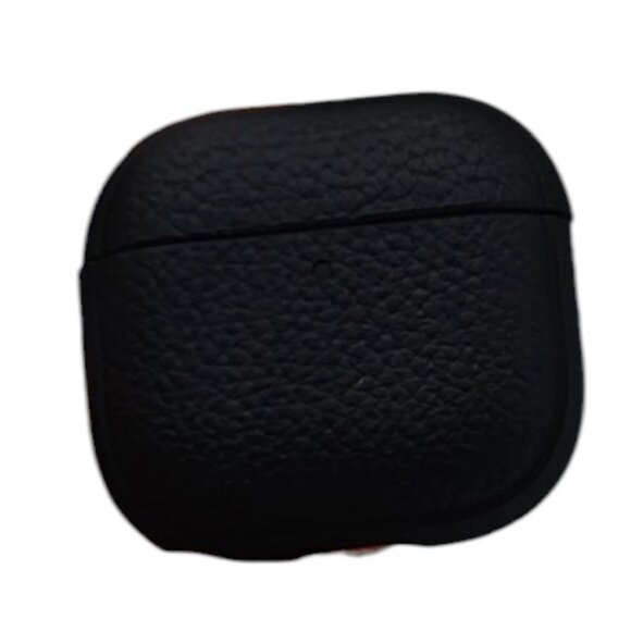 Colorful Litchi Leather Earphone Protective Case Cover for AirPods 4 - Picture 1 of 5